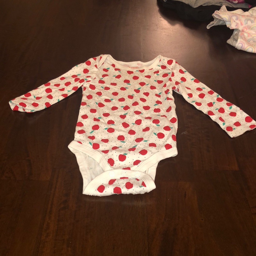 A long sleeve onesie